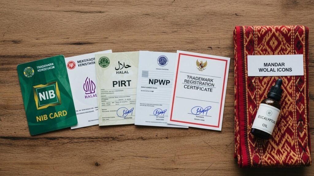 Ilustrasi Izin Wajib UMKM Sulbar